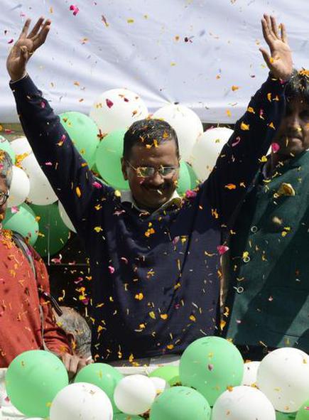 Reaching for the Stars: The Incredible Rise of Arvind Kejriwal - The Hindu  Centre